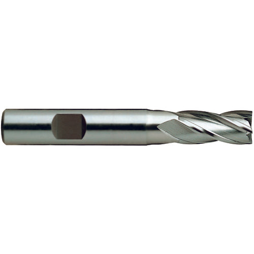 5/32″ × 3/8″ × 7/16″ × 2 3/8″ 4 Flute Square End HSS End Mill-Flat Shank - Makers Industrial Supply