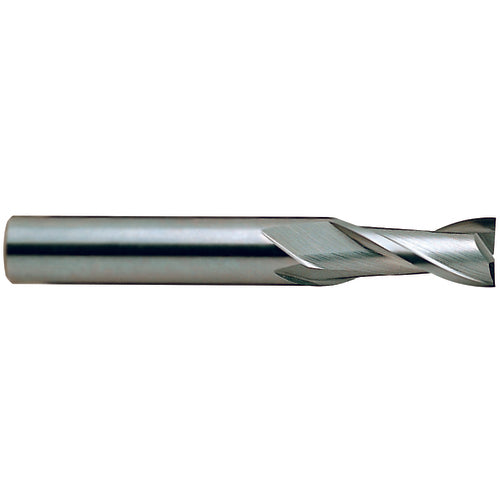 1/16″ × 1/8″ × 3/16″ × 1 1/2″ 2 Flute Square End Carbide End Mill-Plain Shank - Makers Industrial Supply