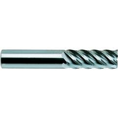 1/2-1/2-1-1/4-3 R.030 5Fl Reg SE H-45 R.030 CBD TiAlN-Futura Coated End Mill - Makers Industrial Supply