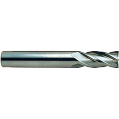 1/8″ × 1/8″ × 1/2″ × 1 1/2″ 4 Flute Square End Carbide End Mill-Plain Shank - Makers Industrial Supply