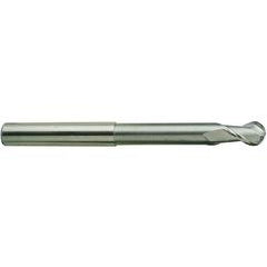 1/2 X 1/2 X 5 N.240 2Fl H-37 Ball Extended Neck Alu-Power TiCN-Coated EM - - Makers Industrial Supply