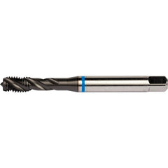 M18x2.5 HSS-E PM 4 Flute 6H 40 Degree Blue Shark Machine Tap Spiral Flute-Super-B E-code # E628M18 - Exact Industrial Supply