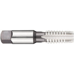 ‎1/2-14 NPT HSS Machine Tap - Interrupted Threads Straight Flute-Bright ANSI B94.9 E-code # E7111/2 - Exact Industrial Supply