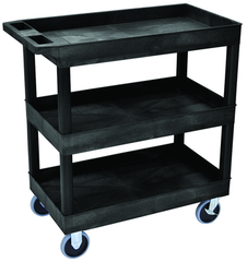 Utility Cart Tub Shelf - 32-1/4 x 18 x 37-1/4" - Makers Industrial Supply