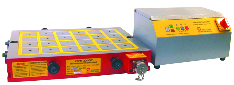 31.9" x 16.5" x 2.8" - Electro Permanent Magnetic Chuck - Makers Industrial Supply