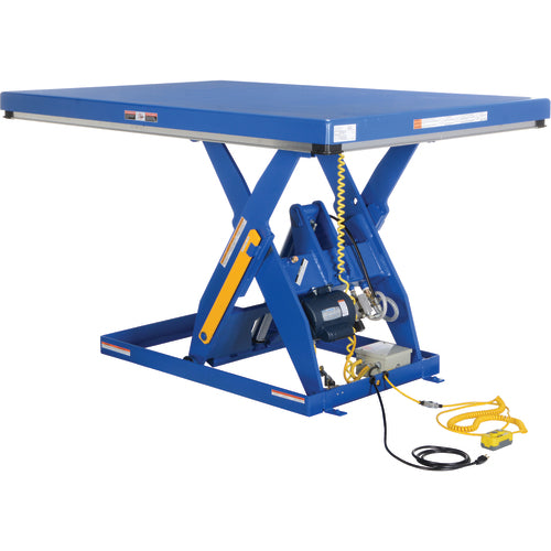 Electric Hydraulic Lift Table 2K 48 × 72 - Exact Industrial Supply