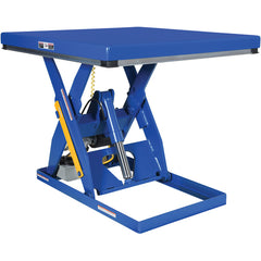 Lift Table - Foot Control 48 × 48″ - Exact Industrial Supply