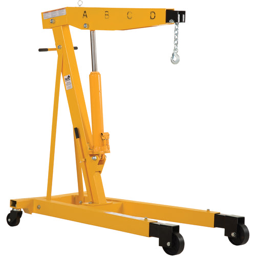 Engine Hoist Telescopic Legs 6K Capacity - Exact Industrial Supply