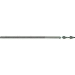 1/8 X 1/8 X 5/8 X 1 X 4 X .120 2Fl Long Reach H-30 Ball Diamond Coated - Makers Industrial Supply