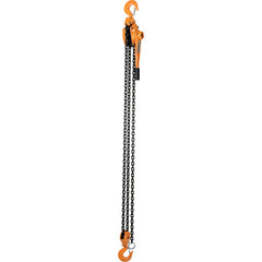 Economy Lever Hoist 12K Capacity 10 Ft - Exact Industrial Supply