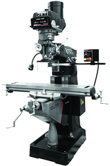 9 x 49" Table Variable Speed Mill With 2-Axis ACU-RITE 300S DRO and Servo X - Y - Z-Axis Powerfeeds - Makers Industrial Supply