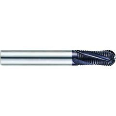 1/4 X 1/4 X 3/4 X 2-1/2 3Fl Reg Fine Ball Rougher X-Power Carbide End Mill - Makers Industrial Supply