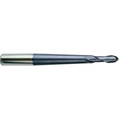 1/4-1/2-3/4-7-3/4 2Fl H - 30 Pencil Neck Ball X-Power End Mill - Makers Industrial Supply