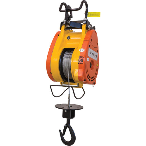 Electric Mini Hanging Cable Hoist 300Cap - Exact Industrial Supply