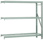 72 x 18 x 72" - Shelving Add-On Unit (Silver) - Makers Industrial Supply