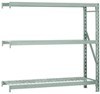 72 x 24 x 72" - Shelving Add-On Unit (Silver) - Makers Industrial Supply