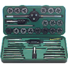 41 Pc. Tap and Hex Die Set - Exact Industrial Supply