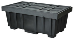 110 GAL SPILL KIT BOX BLACK W/COVER - Makers Industrial Supply