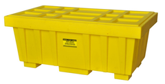 110 GAL SPILL KIT BOX YELLOW W/COVER - Makers Industrial Supply