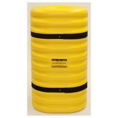 9" COLUMN PROTECTOR ROUND YELLOW - Makers Industrial Supply