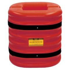 10" COLUMN PROTECTOR RED 24" HIGH - Makers Industrial Supply