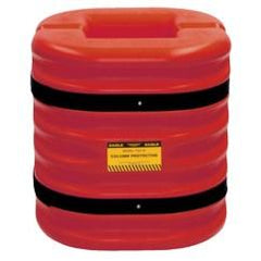 12" COLUMN PROTECTOR RED 24" HIGH - Makers Industrial Supply
