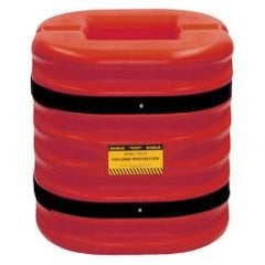 6" COLUMN PROTECTOR RED 24" HIGH - Makers Industrial Supply
