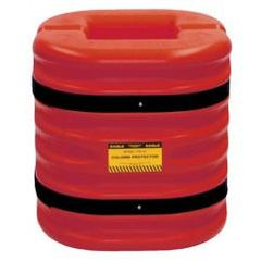 8" COLUMN PROTECTOR RED 24" HIGH - Makers Industrial Supply