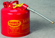#U251S; 5 Gallon Capacity - Type II Safety Can - Makers Industrial Supply