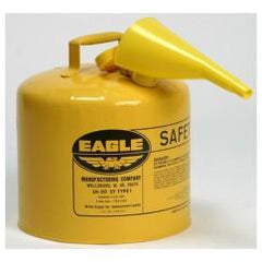 5 GAL TYPE I SAFETY CAN W/FUNNEL - Makers Industrial Supply
