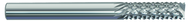 1/4 x 1 x 1/4 x 3 Solid Carbide Router - End Mill Style - Makers Industrial Supply