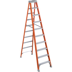 Fiberglass Step Ladder 10 Steps - Exact Industrial Supply