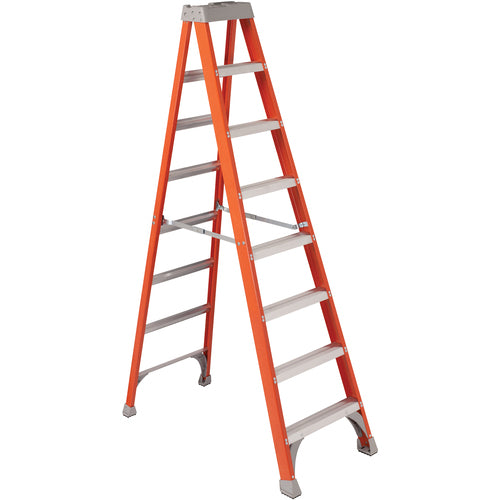 Fiberglass Step Ladder 8 Steps - Exact Industrial Supply