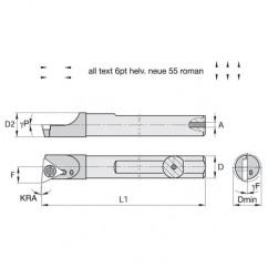 FCBI25045L CARBIDE SHANK BORING BAR - Makers Industrial Supply