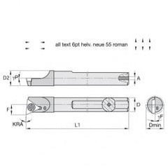 FCBI25060R CARBIDE SHANK BORING BAR - Makers Industrial Supply