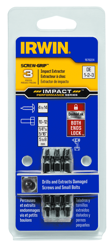 3æPc. Screw Grip Impact Extractor Set - Makers Industrial Supply