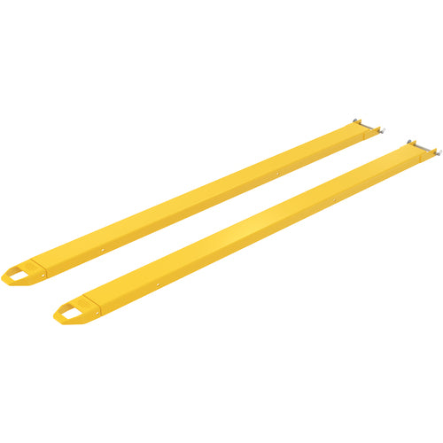 Fork Extensions 5″ × 108″ Pin Style (Pair) - Exact Industrial Supply