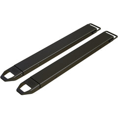 Fork Extensions 6″ × 54″ Standard Black (Pair) - Exact Industrial Supply