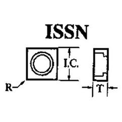 #ISSN844 For 1" IC - Shim Seat - Makers Industrial Supply