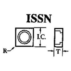 #ISSN844 For 1" IC - Shim Seat - Makers Industrial Supply