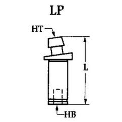 #LP58 For 1/2'' IC - Cam Pin - Makers Industrial Supply