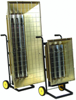 6KW 240V FHK Series Portable Metal Sheath Electric Infrared Heater - Makers Industrial Supply