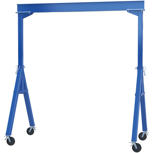 Fixed Ht Stl Gantry Crane 2K 118″ TL Casters