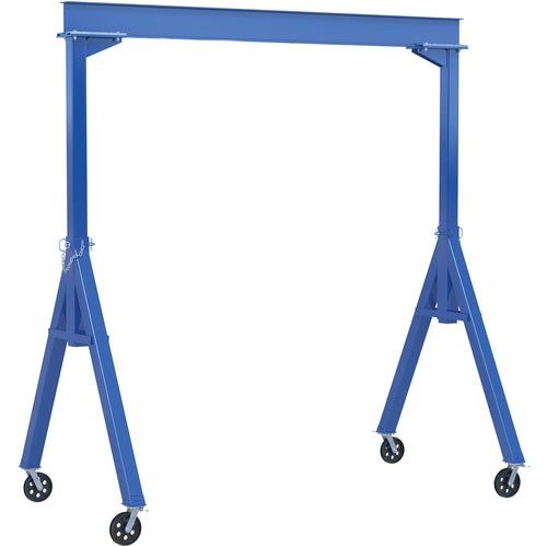 Fixed Ht Stl Gantry Crane 2K 118″ VG Casters