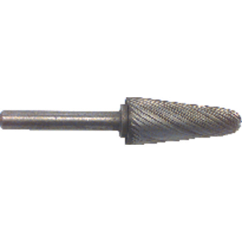 1/4 × 5/8 x " SH Tapered Radius End Shape - HSS - Burr - Makers Industrial Supply