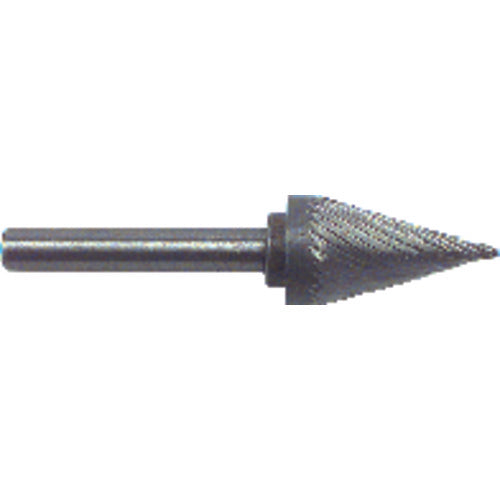 1/4 × 1 × 1/4″ SH 10° Cone Shape - HSS - Burr - Makers Industrial Supply