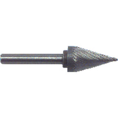 5/8 × 1 × 1/4″ SH 31° Cone Shape - HSS - Burr - Makers Industrial Supply