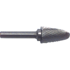 ‎5/8 × 1-1/8 × 1/4″ SH Tree Radius End Shape - HSS - Burr - Makers Industrial Supply