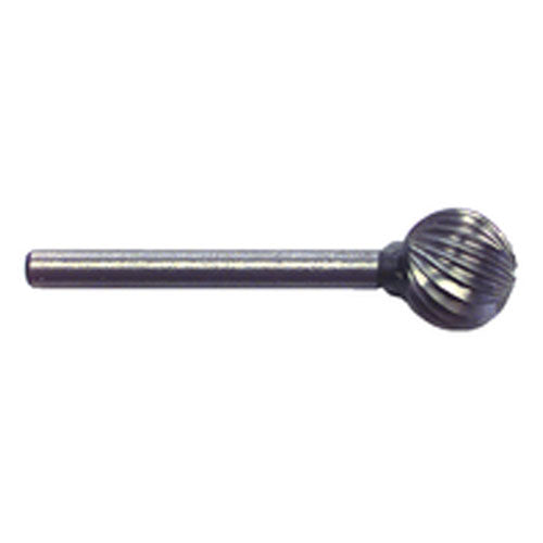 3/8 × 1/8″ SH Ball End Shape - HSS - Burr - Makers Industrial Supply