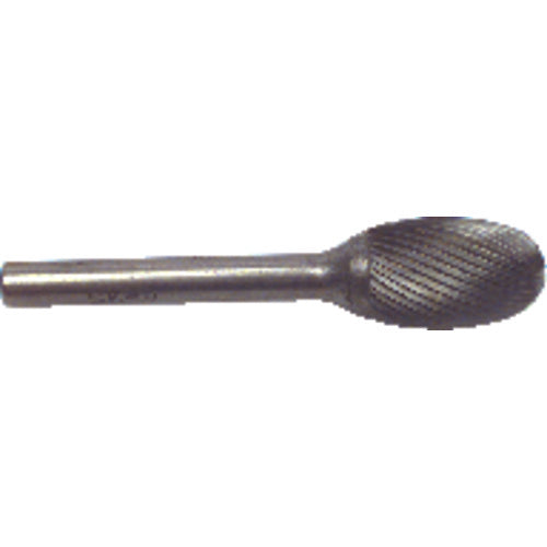 1/8 EdgeHog Elliptical Miniature Carbide Bur SE-41L3 3″ OAL Standard - Makers Industrial Supply